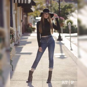 Black Heeled Ankle Boots